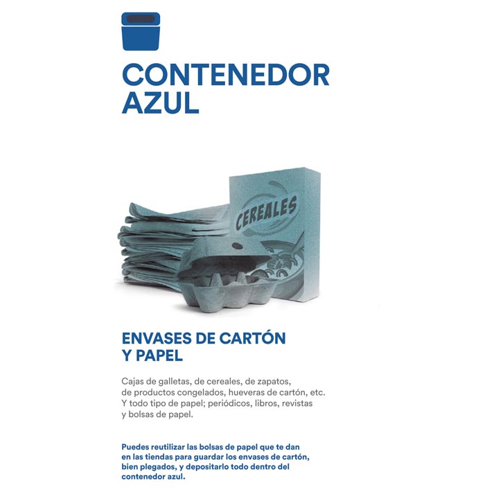 Contenedor azul