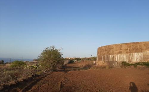 Panorámica de la parcela